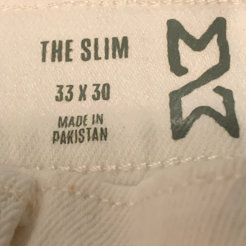 Mutual Weave: Pants Slim 33 X 30: Sits Just Below The Waist & Slim Hip & Thighs - Picture 4 of 10